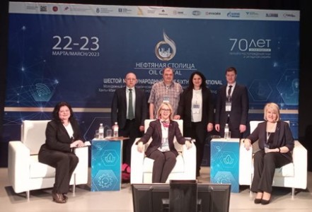 Доцент кафедры приняла участие в работе VI Международного молодежного научно-практического форума 'Нефтяная столица' Доцент кафедры приняла участие в работе VI Международного молодежного научно-практического форума 'Нефтяная столица'