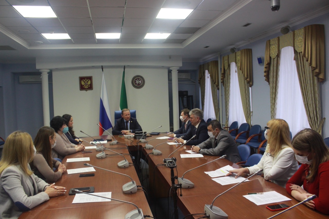 Совещание в министерстве промышленности и торговли Республики Татарстан ,министерство, сотрудничесвто, энергетика