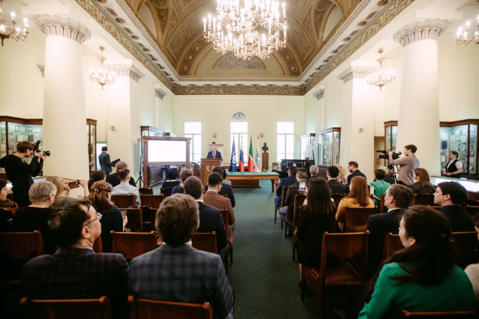 Candidate and doctor diplomas given away at Kazan Federal University ,PhD, DSc, dissertation board, Kazan National Research Technological University