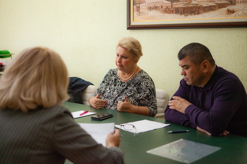 The Director of Elabuga Institute of KFU met with the representatives of the Institute of Development of Vocational Education of the Republic of Uzbekistan ,Yelabuga Institute