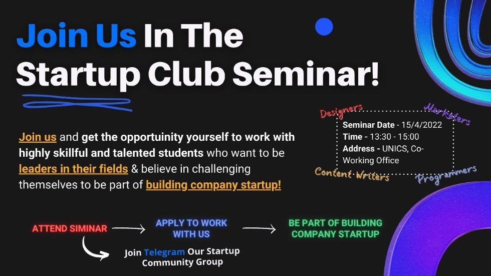 Startup Club KFU created by ITIS students