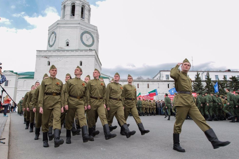 Victory Day Celebrated at Kazan University ,Victory Day, Immortal Regiment, Student Spring, holidays