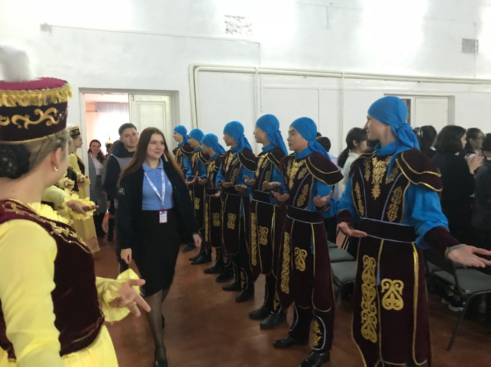 A warm welcome in Kazakhstan ,Ambassadors of the Russian language