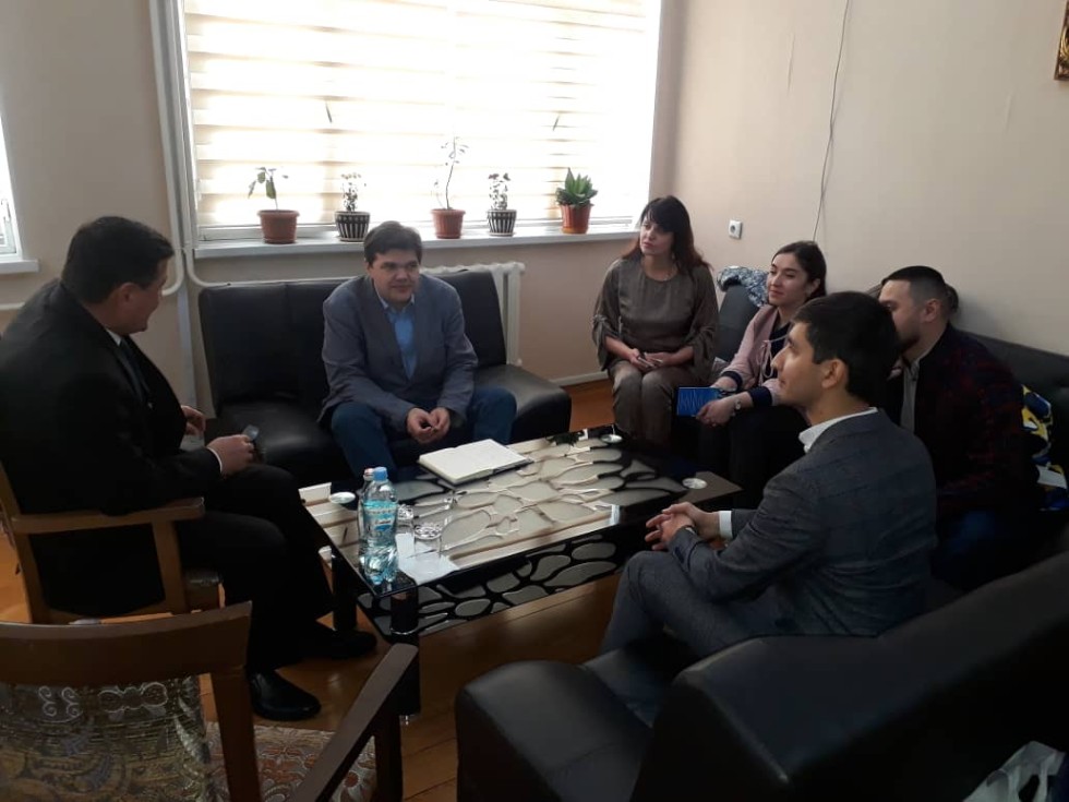 Визит делегации КФУ в Таджикистан Визит делегации КФУ в Таджикистан