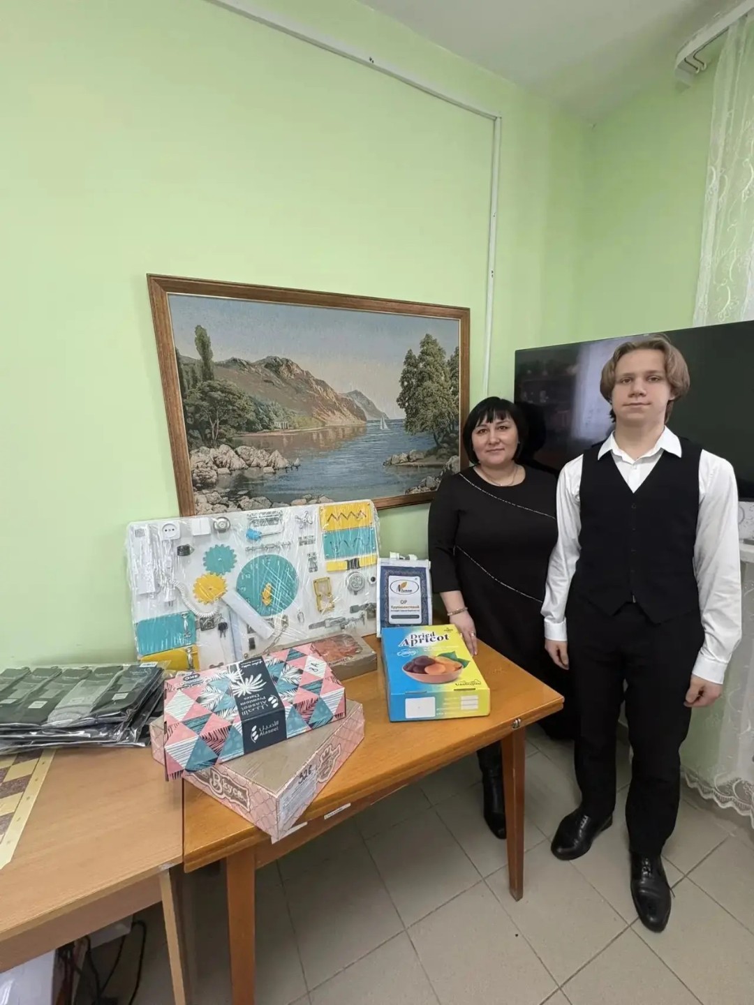 Лицеисты навестили постояльцев Кайбицкого дома-интерната Лицеисты навестили постояльцев Кайбицкого дома-интерната