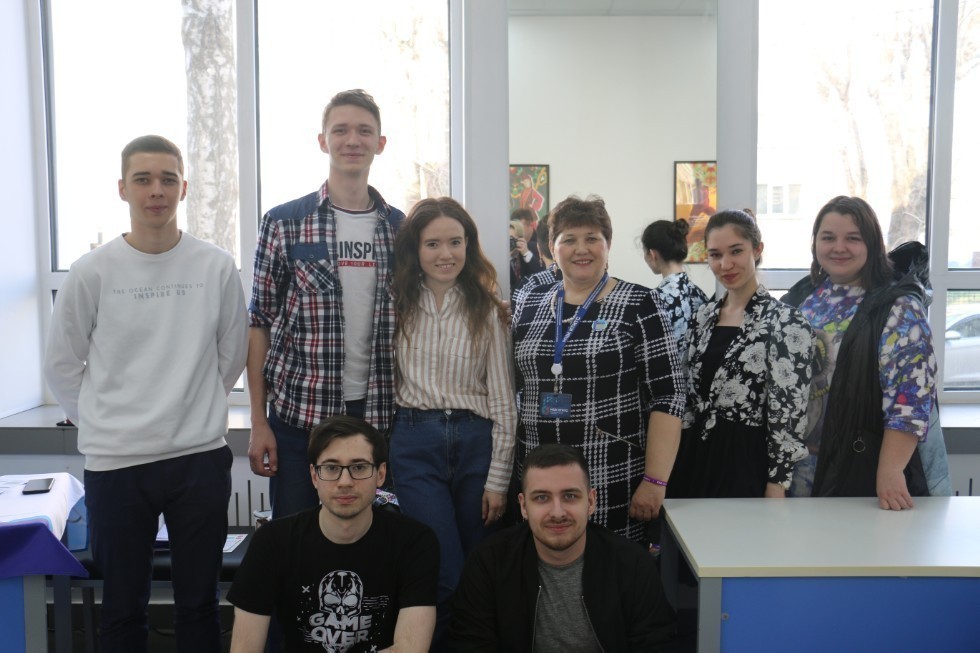 Employees of the Laboratory of Intelligent Systems gave a talk about robotics to applicants of the Kazan College of Information Technologies and Communications