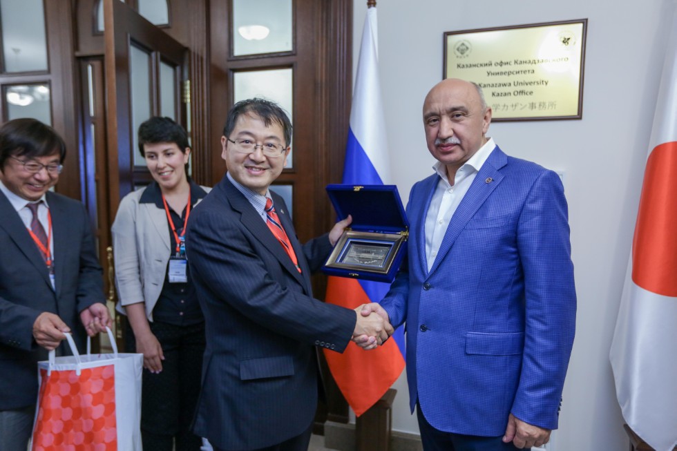 Kanazawa University office opened at Kazan University