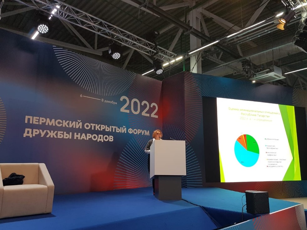 Профессор кафедры антропологии и этнографии Татьяна Титова в IX Всероссийском форуме национального единства в Перми Профессор кафедры антропологии и этнографии Татьяна Титова в IX Всероссийском форуме национального единства в Перми