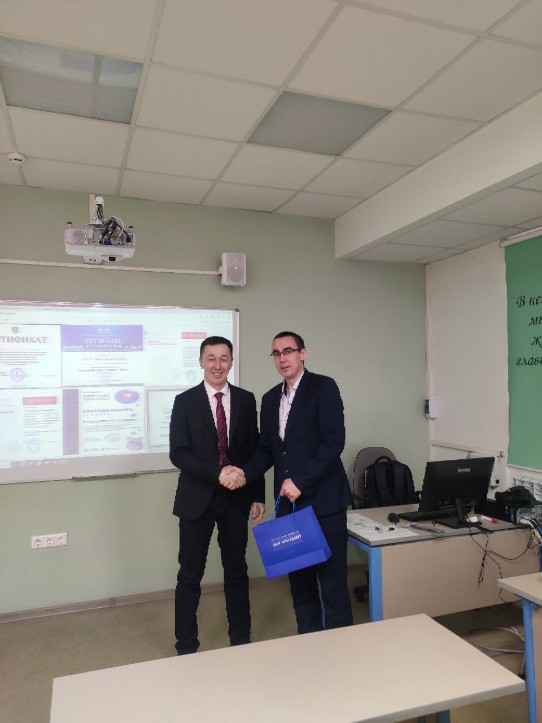 Итоговый отчет о прохождении научной стажировки по программе '500-Ученых' доктора PhD Б.Ж. Сапарова Итоговый отчет о прохождении научной стажировки по программе '500-Ученых' доктора PhD Б.Ж. Сапарова