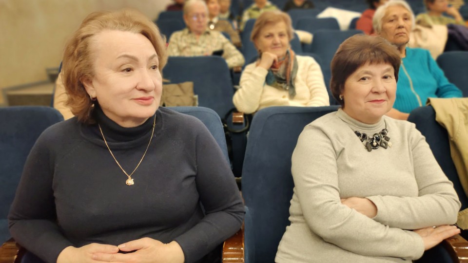 Для слушателей УТВ состоялась лекция профессора Лии Ефимовны Бушканец Для слушателей УТВ состоялась лекция профессора Лии Ефимовны Бушканец