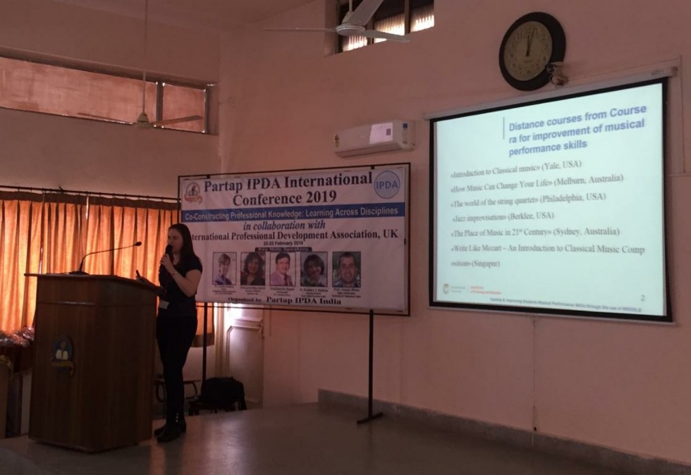 Преподаватель ИФМК КФУ на международной конференции в Индии Преподаватель ИФМК КФУ на международной конференции в Индии