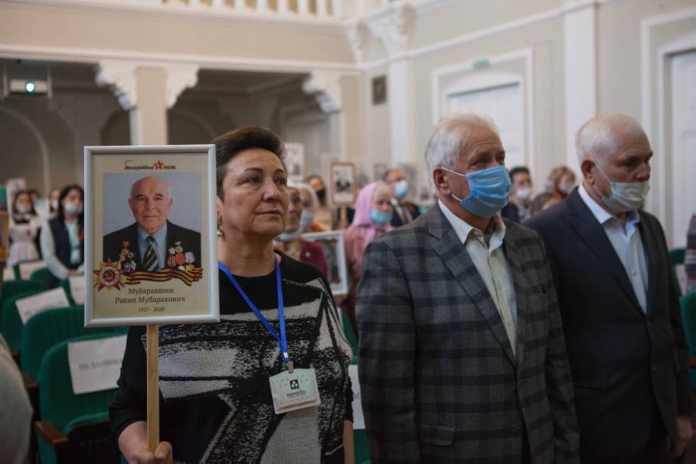 The Victory Day celebration took place at Elabuga Institute (branch) of Kazan (Volga region) Federal University