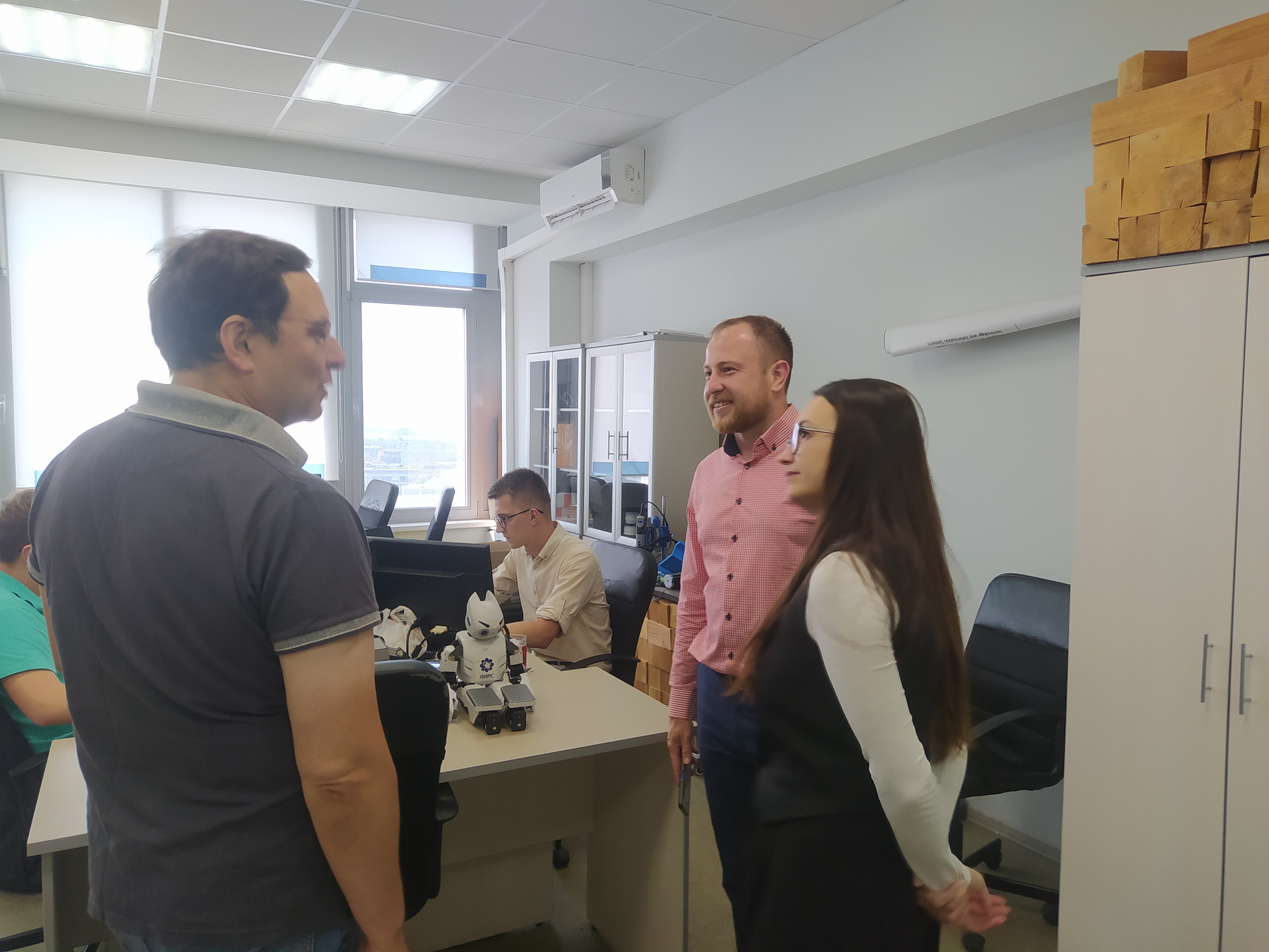 IT-Park employees visited the Laboratory of Intelligent Robotic Systems ,ITIS, LIRS, robotics