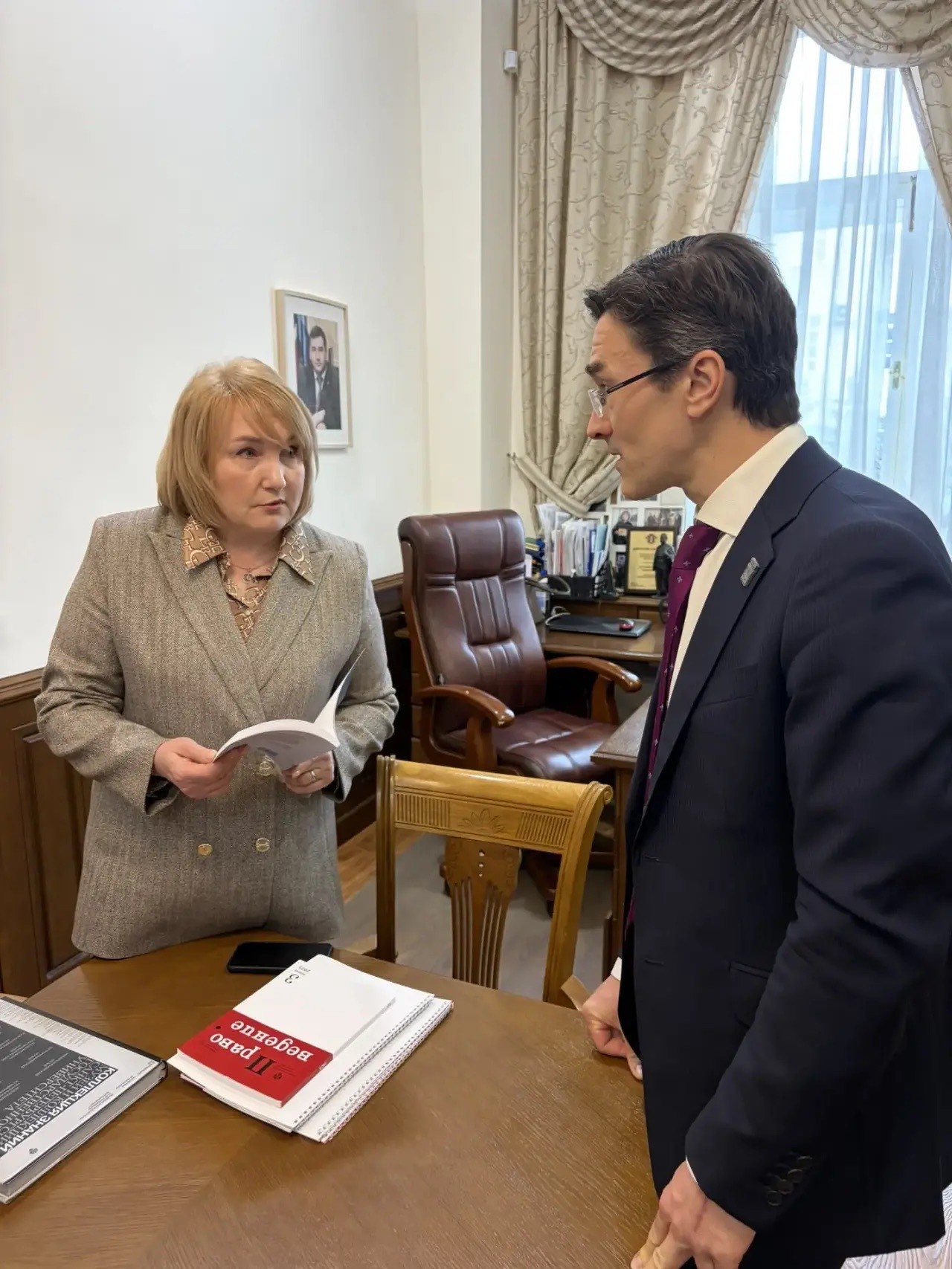 Визит Декана Юридического факультета СПбГУ СергеяАлександровича Белова Визит Декана Юридического факультета СПбГУ СергеяАлександровича Белова