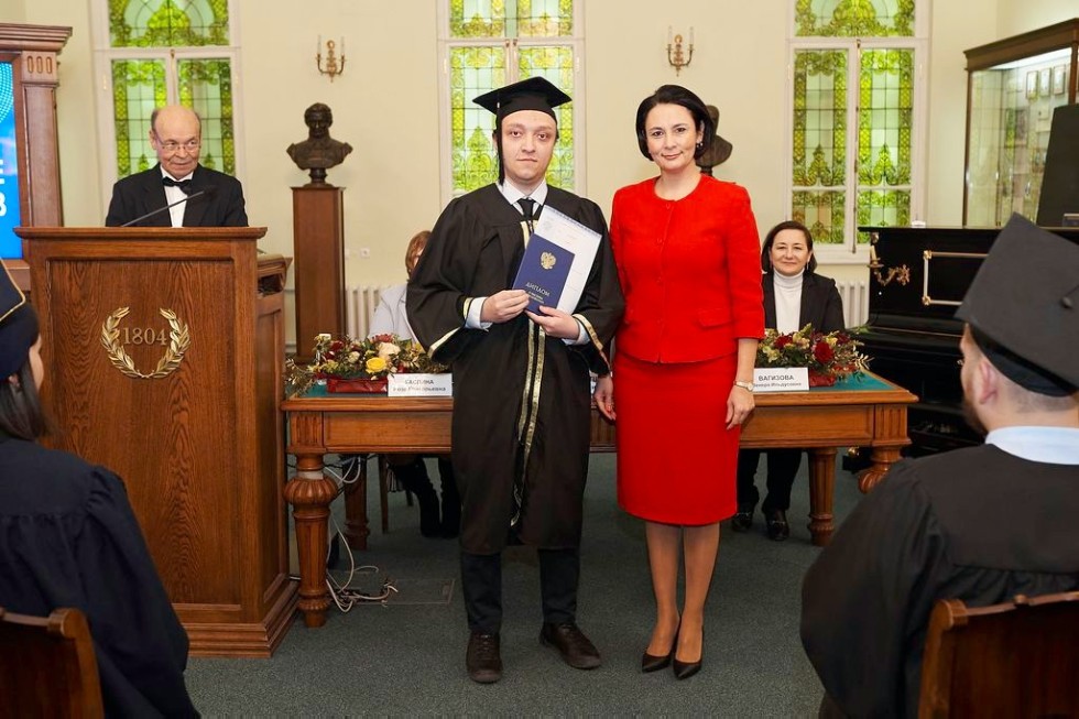 AWARD OF DIPLOMAS TO GRADUATES OF MASTER'S PROGRAMS