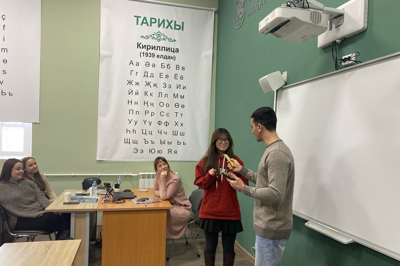 Состоялась встреча в клубе для иностранных студентов 'О русском на русском интересно' Елабужского института КФУ Состоялась встреча в клубе для иностранных студентов 'О русском на русском интересно' Елабужского института КФУ