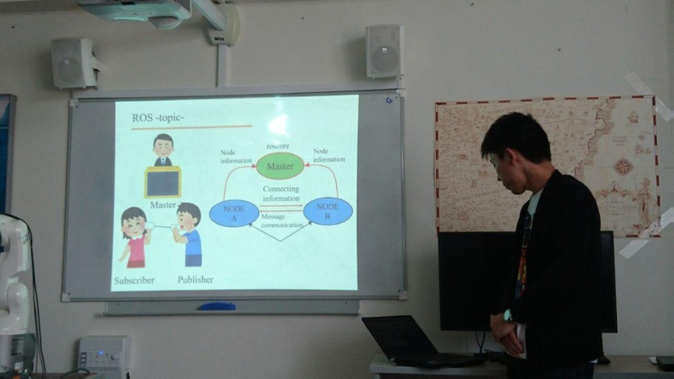 Kanazawa University finished their internship at the Laboratory of intelligent robotic systems