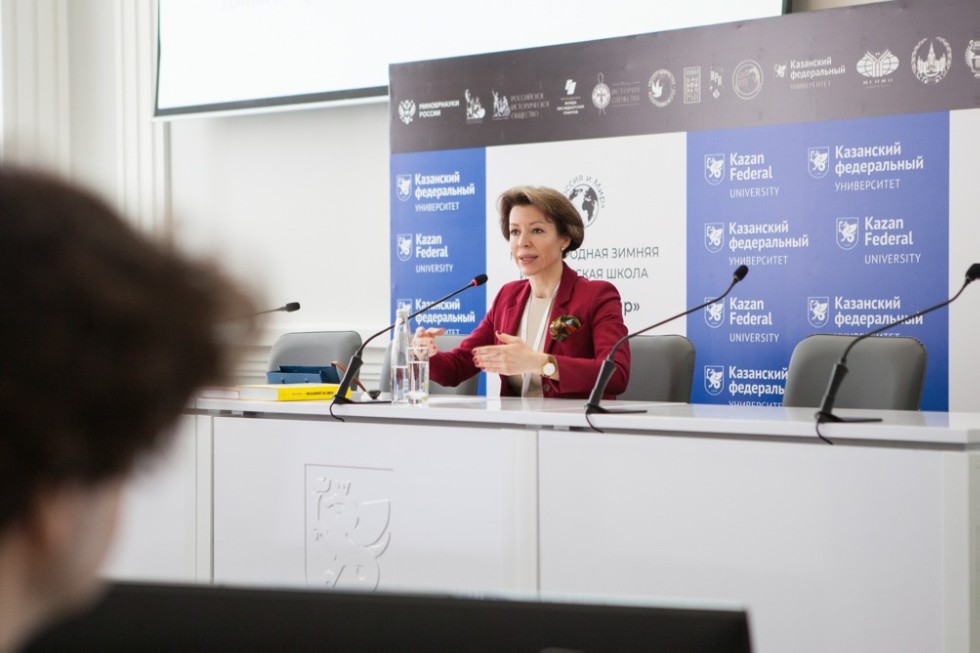 Вероника Крашенинникова выступила с лекцией в Международной исторической школе Вероника Крашенинникова выступила с лекцией в Международной исторической школе