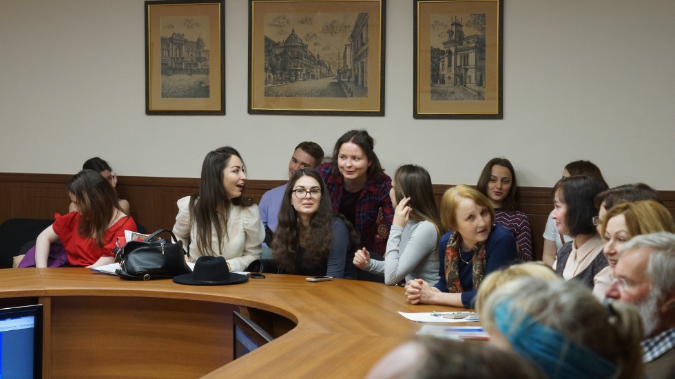 Leo Tolstoy Institute of Philology and Intercultural Communication hosted the meeting with teachers and students from Austria ,Leo Tolstoy Institute of Philology and Intercultural Communication hosted the meeting with teachers and students from Austria