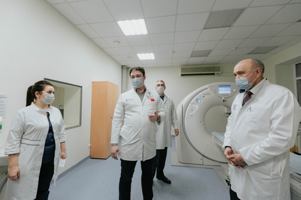 New CT scanner installed in University Clinic ,University Clinic, CT scan