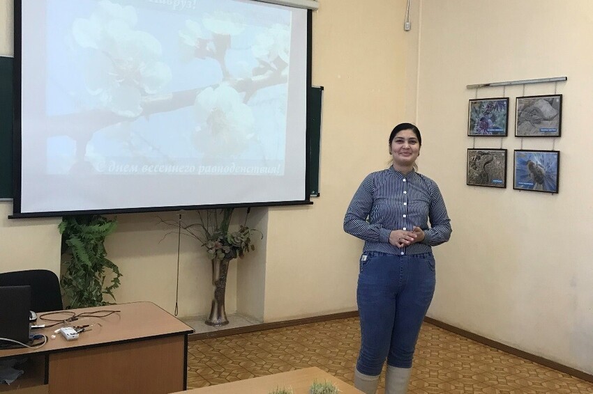 Студенты Елабужского института КФУ отметили праздник 'Навруз' Студенты Елабужского института КФУ отметили праздник 'Навруз'