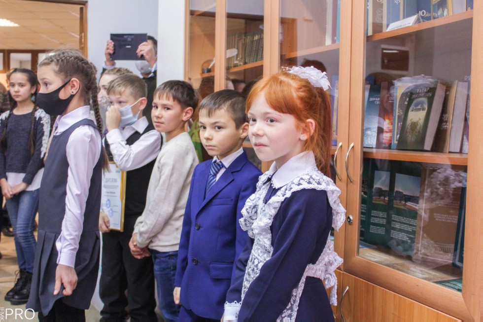 'Туган тел' олимпиадасының җиңүчеләрен бүләкләү 'Туган тел' олимпиадасының җиңүчеләрен бүләкләү