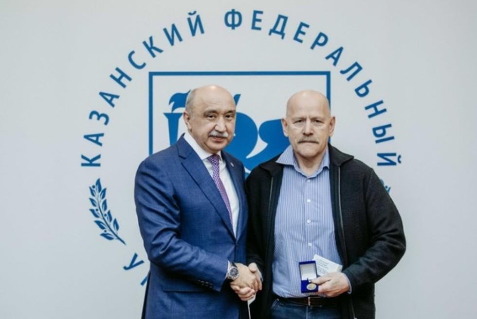Professor of KFU awarded with a medal named after L.S. Vygotsky ,Professor of KFU awarded with a medal named after L.S. Vygotsky