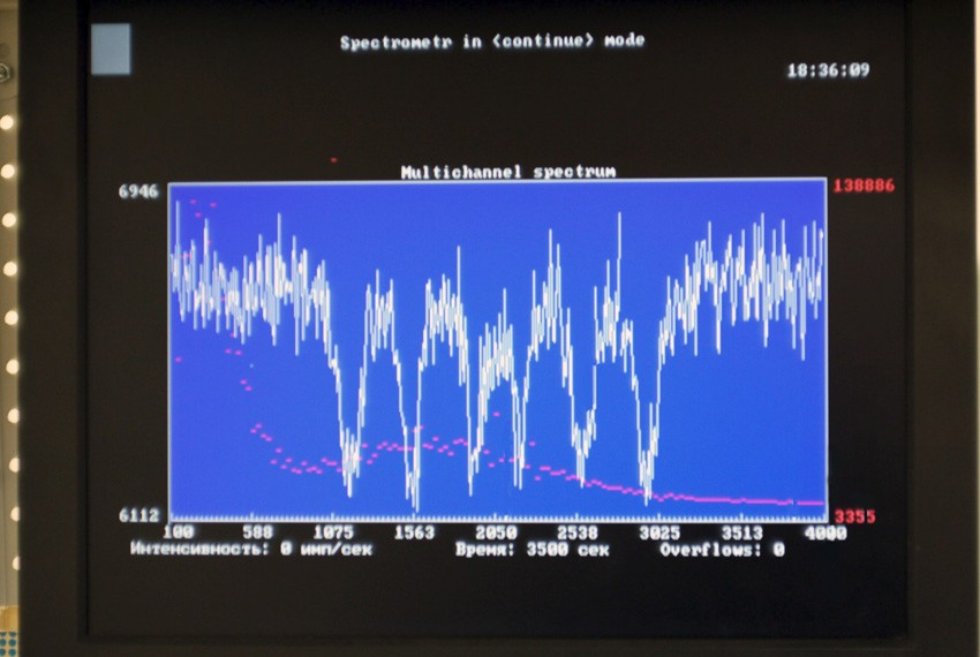 The gamma-resonance study of materials of the electronic technics