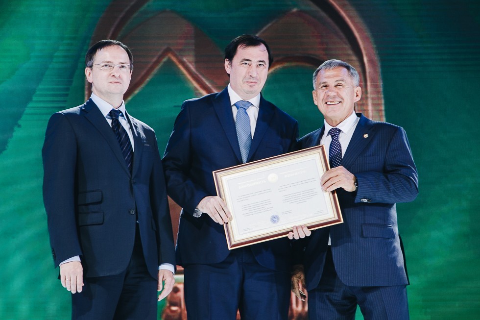 University employees commended by Revival Foundation for cultural heritage studies ,Bolgar, Sviyazhsk, IIR, President of Tatarstan, Ministry of Culture of Russia, State Counsellor of Tatarstan, Revival Foundation