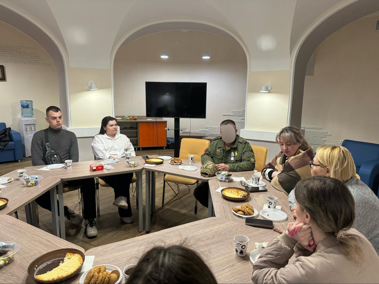 Встреча с участником боевых действий специальной военной операции Встреча с участником боевых действий специальной военной операции