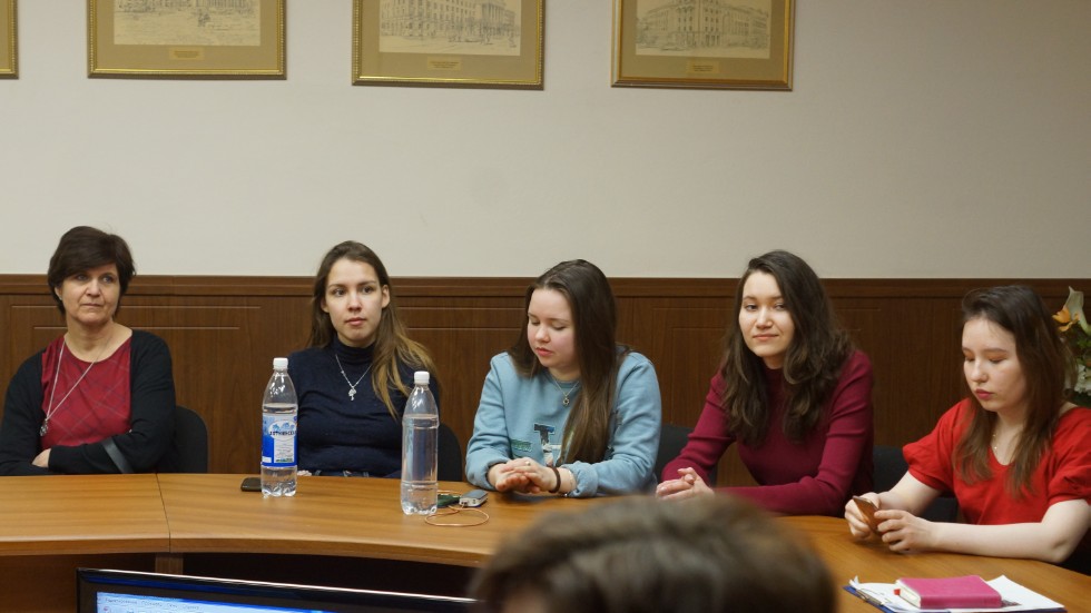 Leo Tolstoy Institute of Philology and Intercultural Communication hosted the meeting with teachers and students from Austria ,Leo Tolstoy Institute of Philology and Intercultural Communication hosted the meeting with teachers and students from Austria