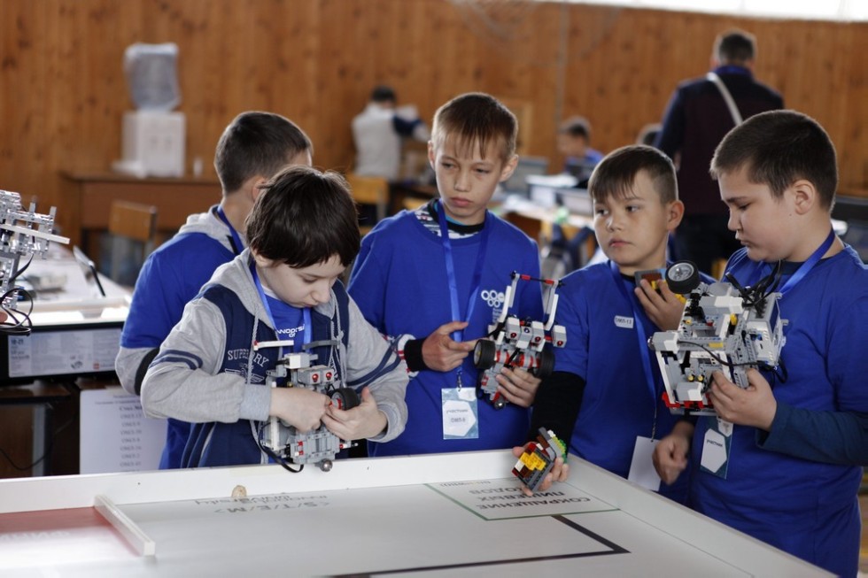 The Republican stage of the All-Russian Robotics Olympiad in the Yelabuga Institute of KFU