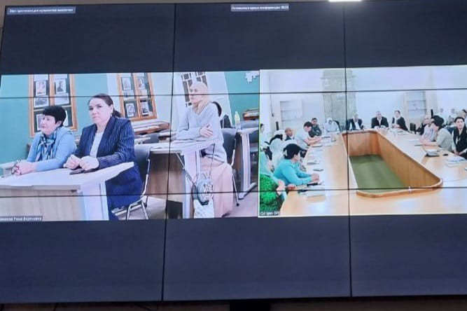 Преподаватели кафедры татарской филологии Елабужского института КФУ и кафедры узбекского языка и литературы Кокандского государственного педагогического института имени Мукими организовали вебинар на тему 'Актуальные проблемы лингвокультурологии' Преподаватели кафедры татарской филологии Елабужского института КФУ и кафедры узбекского языка и литературы Кокандского государственного педагогического института имени Мукими организовали вебинар на тему 'Актуальные проблемы лингвокультурологии'