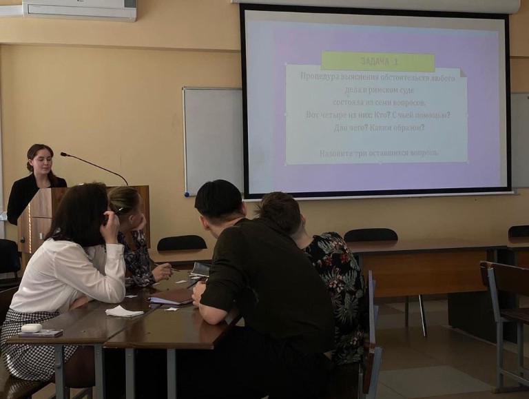 В Институте прошла интеллектуальная игра В Институте прошла интеллектуальная игра