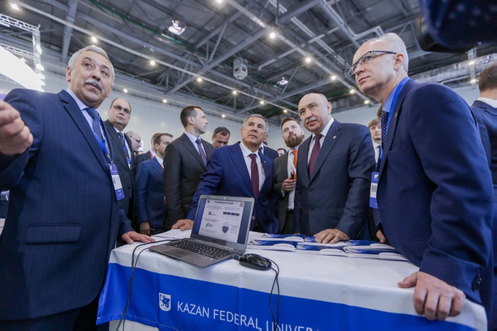 Pharmaceutic innovation presented by Kazan University at Russian Venture Forum