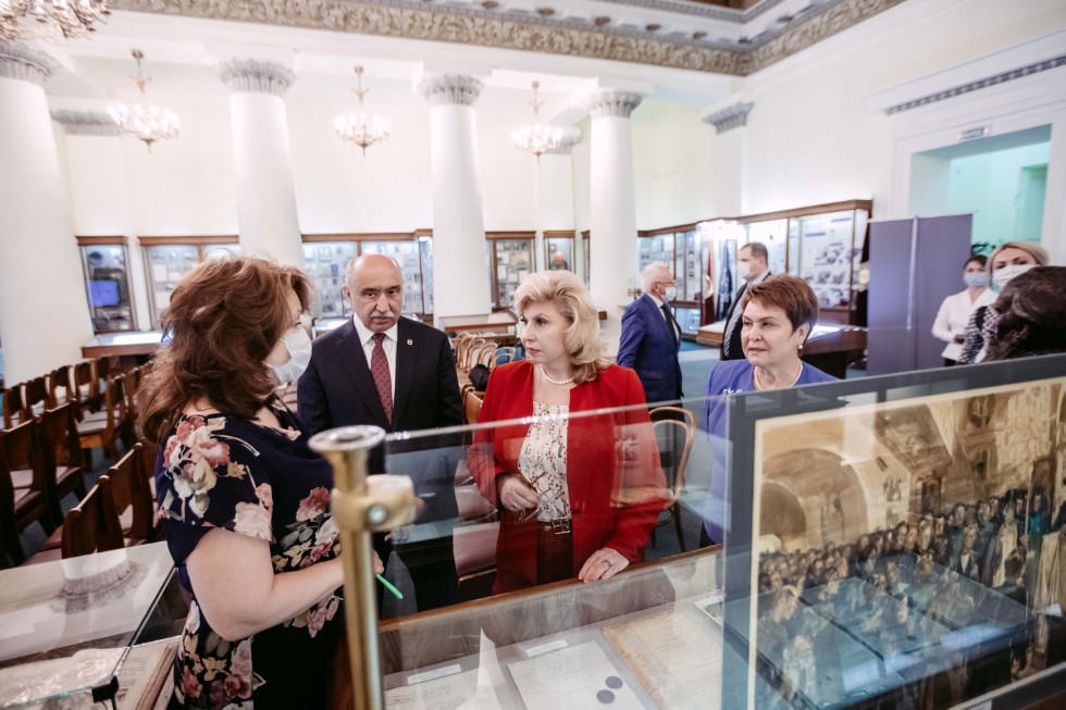 Rector Ilshat Gafurov held talks with Russia's Commissioner for Human Rights Tatiana Moskalkova