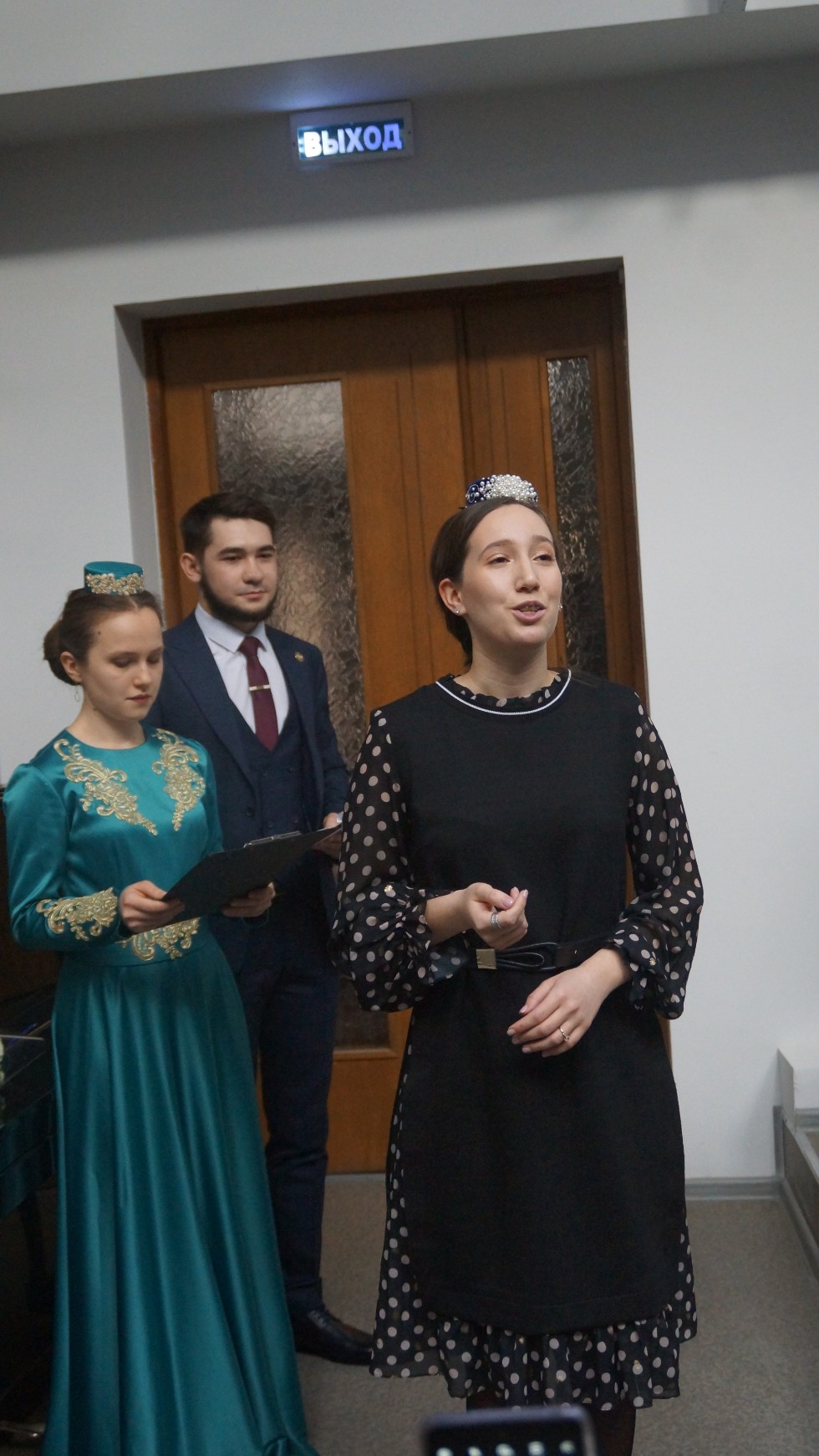 Институтка зур кунак ? Муса Җәлил кызы килде! Институтка зур кунак ? Муса Җәлил кызы килде!