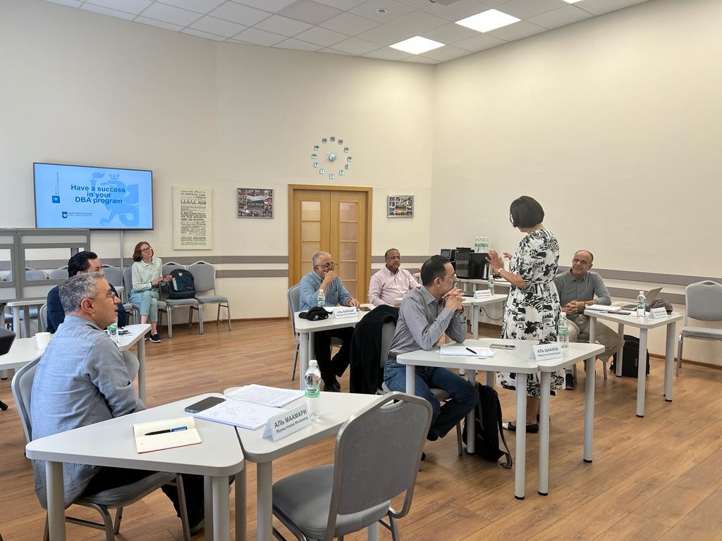 С 3 по 12 июля в Высшей школе бизнеса был организован очный учебный модуль для слушателей программы DBA OMAN С 3 по 12 июля в Высшей школе бизнеса был организован очный учебный модуль для слушателей программы DBA OMAN