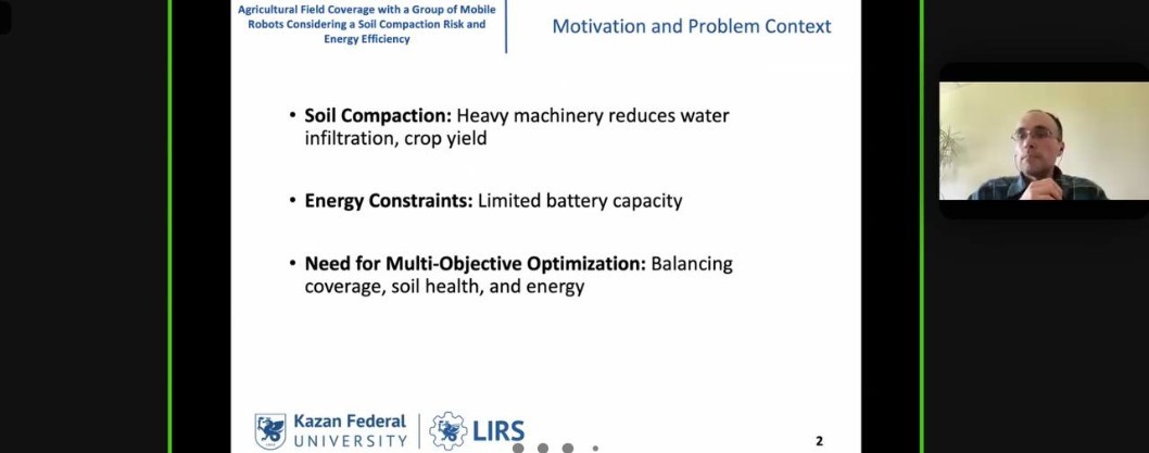 Students from Intelligent Robotics Department made presentations at ADOP 2025 international conference