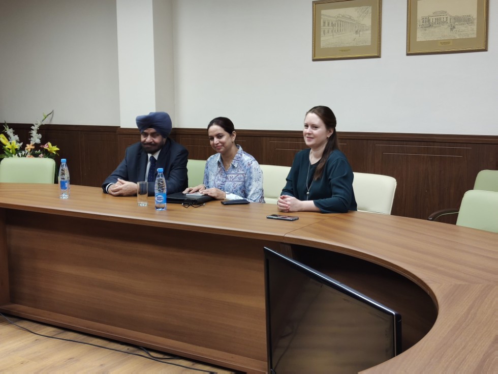 Расширение сотрудничества с Педагогическим колледжем Партап (Индия) Расширение сотрудничества с Педагогическим колледжем Партап (Индия)