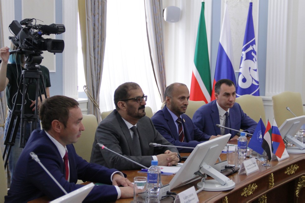 Rector Ilshat Gafurov met with Minister of Education of the United Arab Emirates Hussain bin Ibrahim Al Hammadi