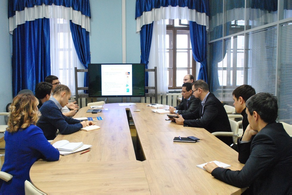 Project of a New English-Language Graduate Program Discussed at the Institute of Geology and Petroleum Technologies ,IGPT, Technological University of Madrid, French Petroleum Institute, Freiberg University of Mining and Technology, double diplomas