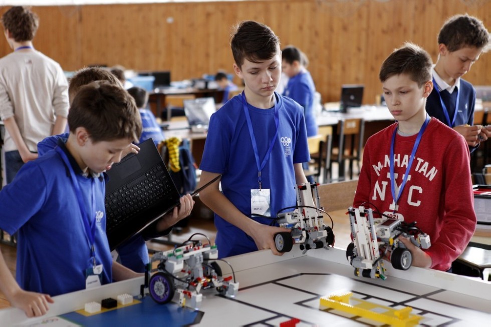 The Republican stage of the All-Russian Robotics Olympiad in the Yelabuga Institute of KFU