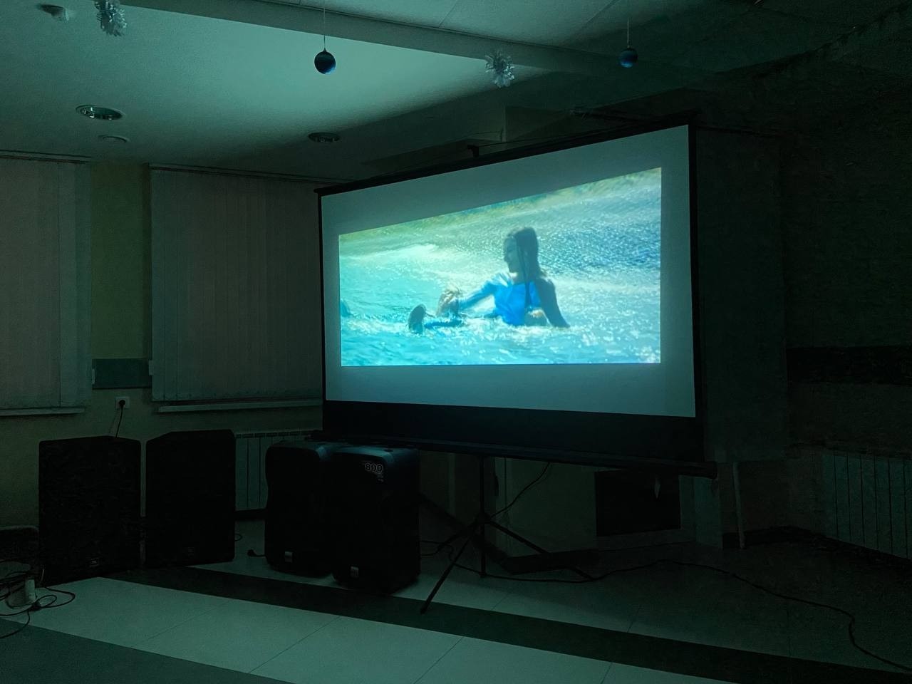 Киновечер в Деревне Универсиады Киновечер в Деревне Универсиады