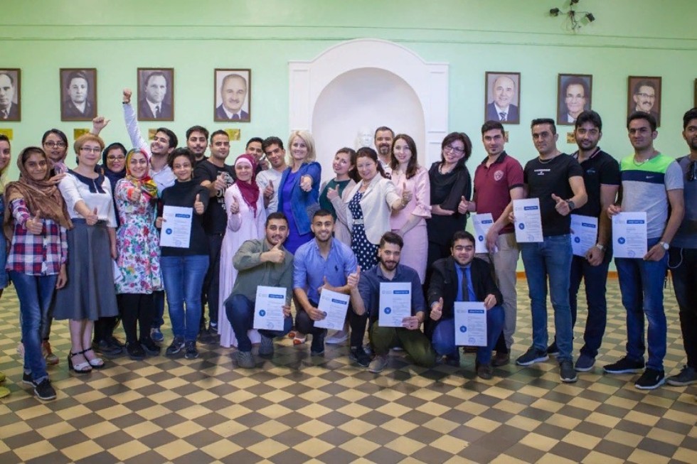 Iranian students complete training at Elabuga Institute of KFU