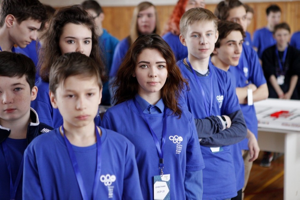 The Republican stage of the All-Russian Robotics Olympiad in the Yelabuga Institute of KFU