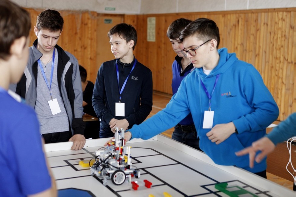The Republican stage of the All-Russian Robotics Olympiad in the Yelabuga Institute of KFU