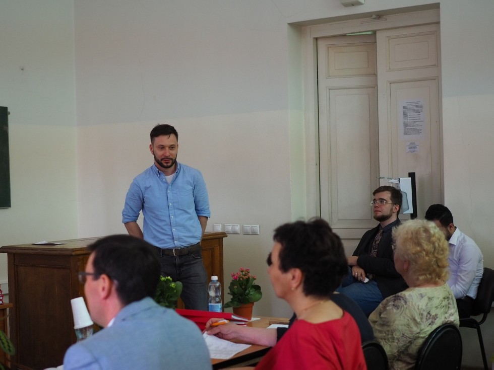 На кафедре состоялись защиты выпускных квалификационных работ студентов магистратуры На кафедре состоялись защиты выпускных квалификационных работ студентов магистратуры