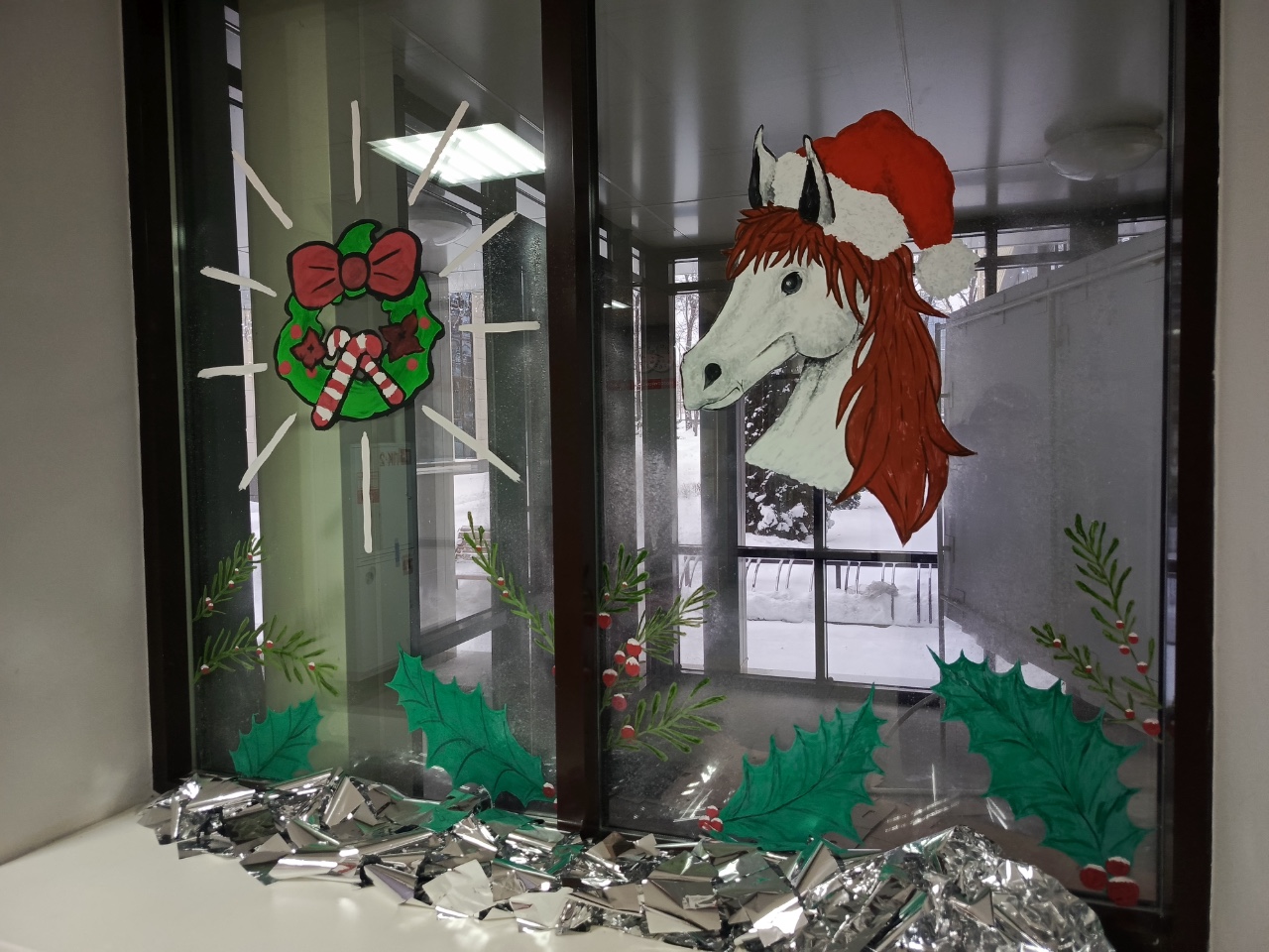 Праздничное преображение общежитий КФУ Праздничное преображение общежитий КФУ