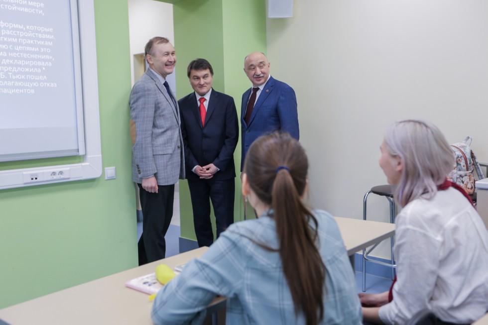 President of the Russian Academy of Education visited the Institute of Psychology and Education